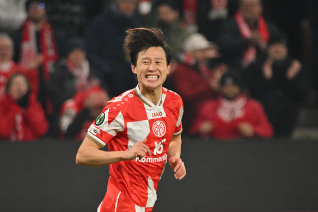 마인츠의 이재성. AP뉴시스