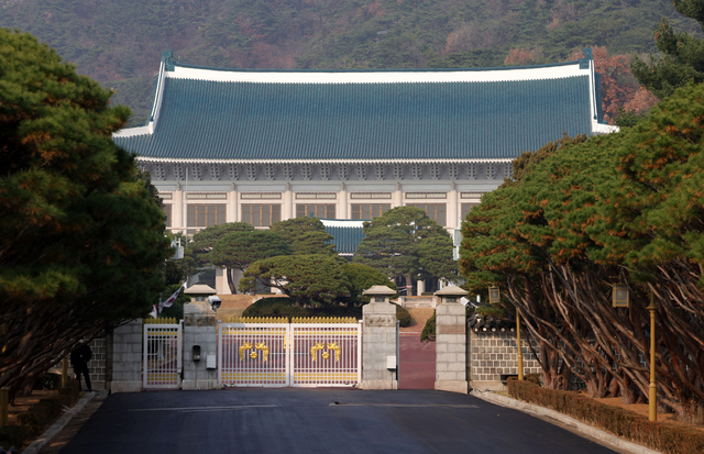 청와대 전경. 뉴시스