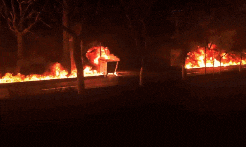 테헤란 석유저장고 폭발로 ‘기름비’…주유량도 제한 (영상)