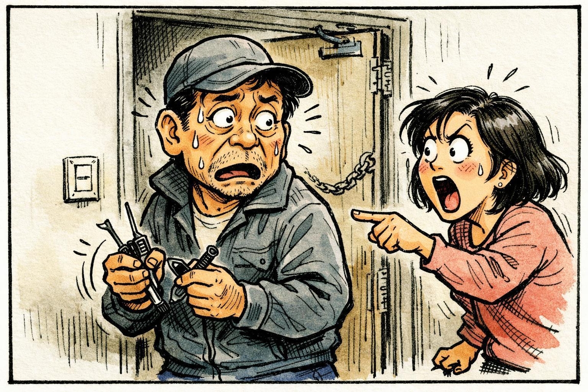 열쇠공 불러 범행하려던 집 문 열게한 도둑, 법원은…