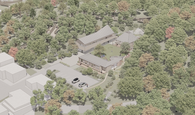 서울 노원구의 영축산 산림복합체험센터 조감도. 노원구청 제공