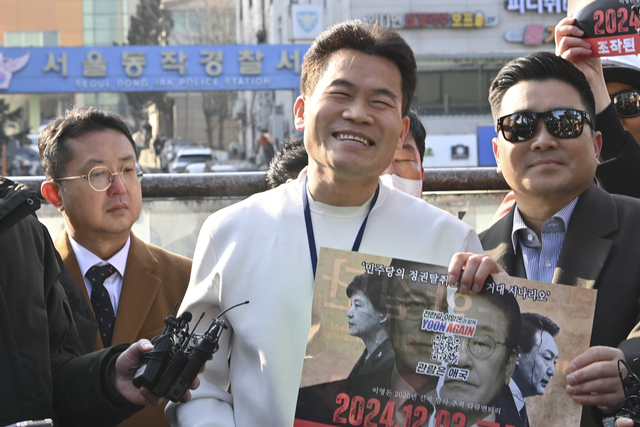 전 한국사 강사 전한길 씨. 백동현 기자