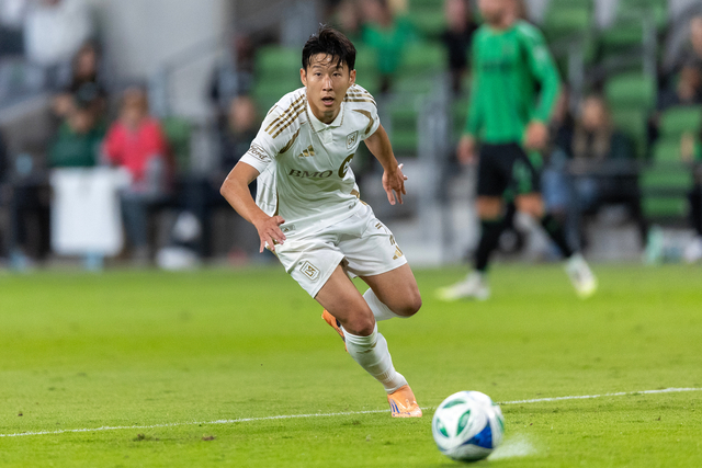 LA FC의 손흥민. AP뉴시스
