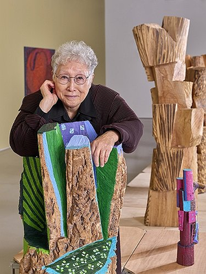 ‘전기톱 든 할머니’ 조각가 “105살까지 하면 ‘딱 봐도 김윤신’ 될 수 있어”