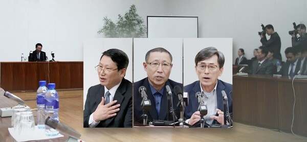 북한에 장기 억류된 선교사 김정욱·최춘길·김국기(왼쪽부터). 연합뉴스TV