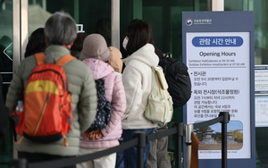 관람객 몰리는 국중박… 30분 일찍 개관