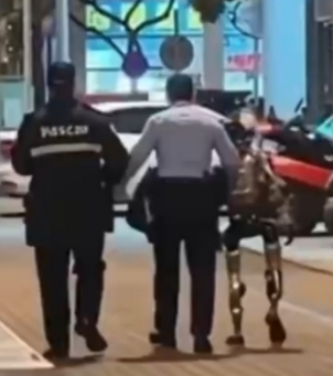 인간 위협 현실화?…휴머노이드 로봇 경찰에 연행돼 [아하 중국]