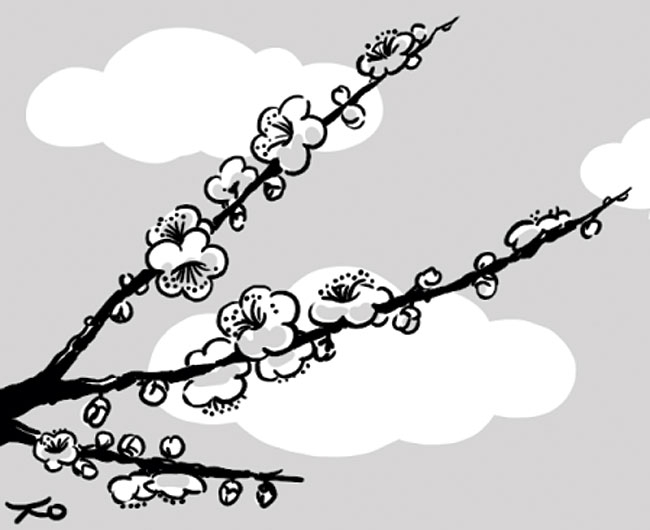 사매화(四梅花)[오후여담]