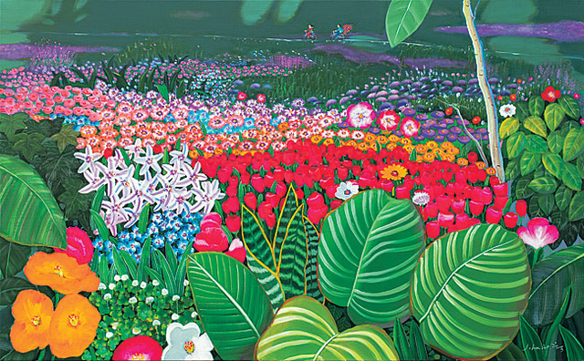 이존립 ‘행복한 날’, 130×97㎝, 유화, 2024.