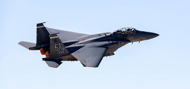 미국 F-15E  전투기. 뉴시스