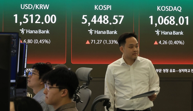 장중 5400 회복