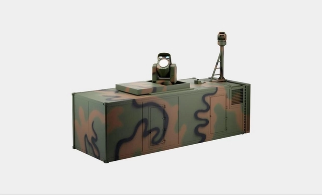 고정형 레이저 대공무기 ‘천광 블록-Ⅰ’. 한화시스템 제공