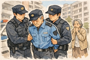혼자 사는 치매女 성추행한 70대 아파트 경비원 긴급체포
