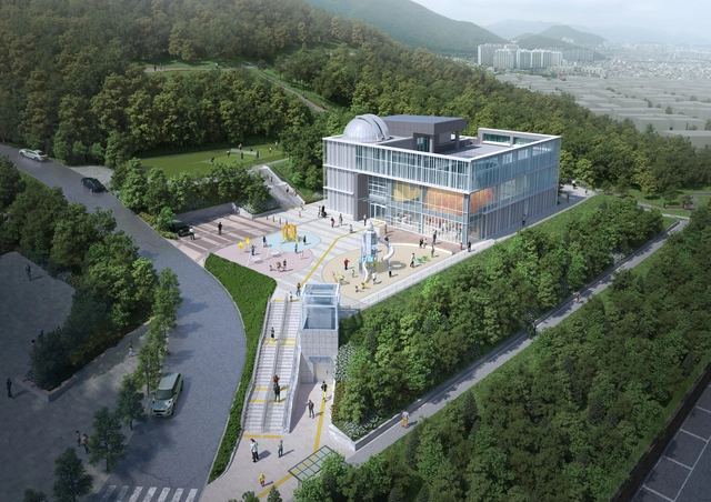 ‘중랑천문과학관’ 예상 조감도. 중랑구청 제공