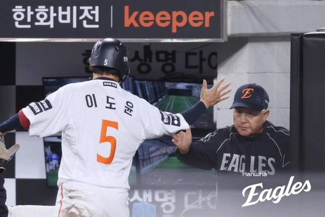 한화의 김경문 감독. 한화 제공