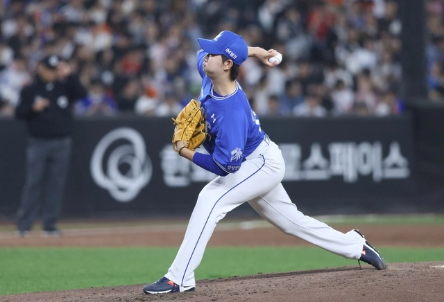 삼성의 장찬희. 삼성 제공