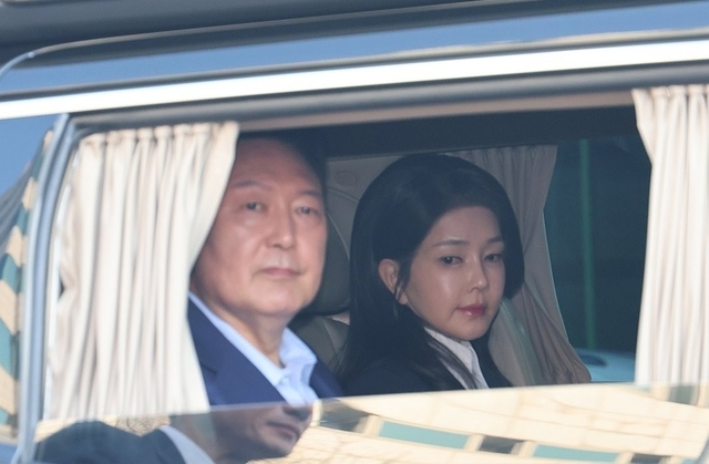 윤석열 전 대통령과 김건희 여사. 연합뉴스 자료사진