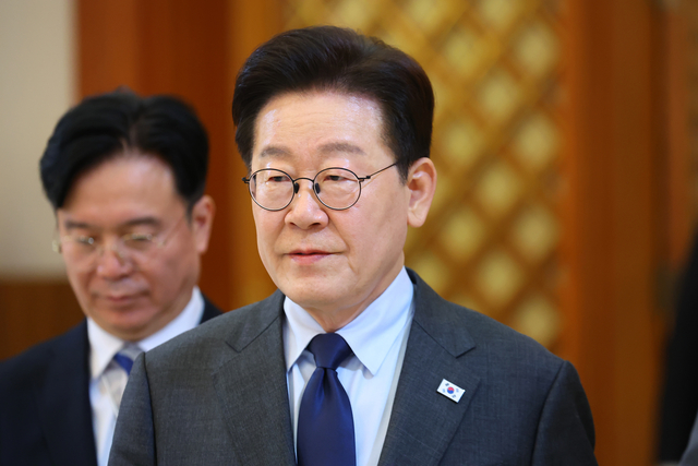 이재명 대통령. 청와대통신사진기자단 뉴시스