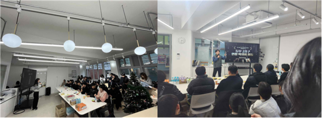 전일중에서 거점형 프로그램에 참여한 학생들이 활동을 진행하고 있다. 동대문구청 제공