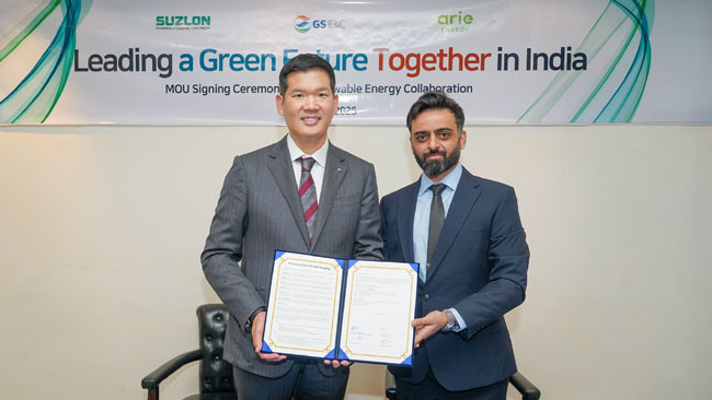 GS건설, 인도기업과 풍력 리파워링 사업 협약 - 뉴스 썸네일 이미지