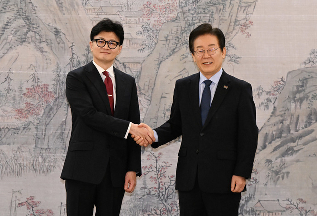 한동훈 “부산에 하정우 나온다면 李의 대리전 될 것”