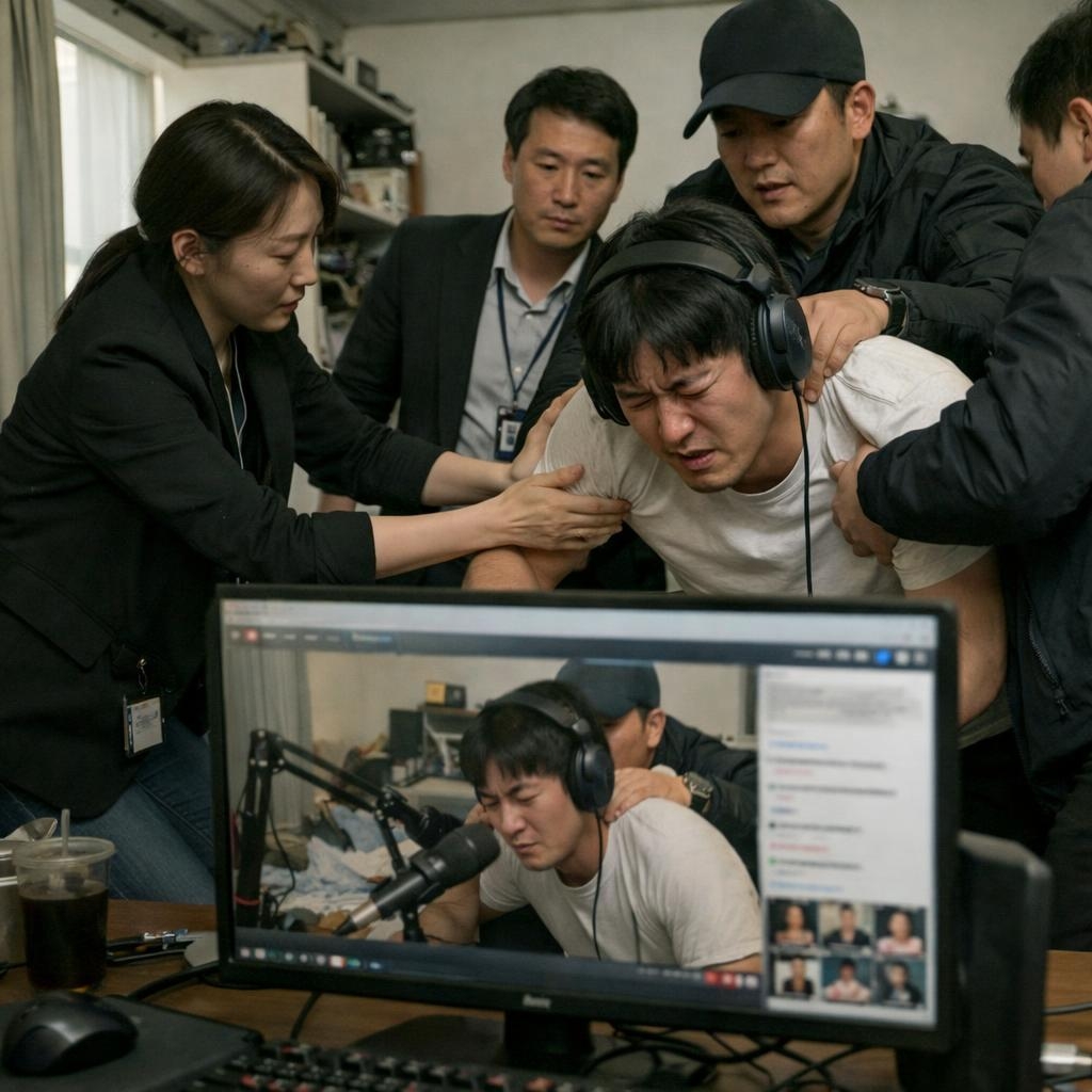 “거기 안 살아요. 벌금 낼게요”… 벌금 미납자 BJ 라이브 방송 켜다 덜미 현장 추적 검거