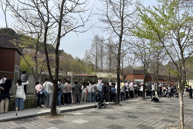 우치동물원 관람객. 광주시청 제공