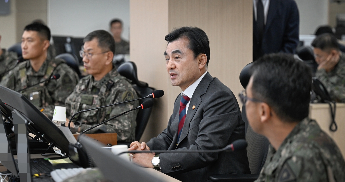 안규백, AI 기반 해안경계작전 대비태세 현장점검