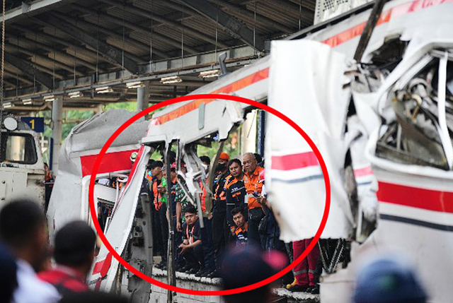 인니 자카르타 통근열차 정면충돌 참사… 희생자 전원 여성전용칸