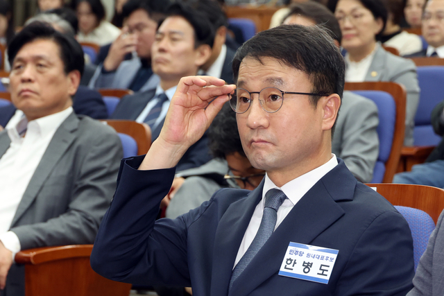 한병도 더불어민주당 원내대표. 뉴시스