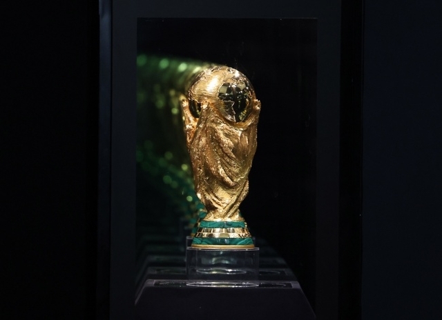 FIFA 월드컵 트로피. 뉴시스