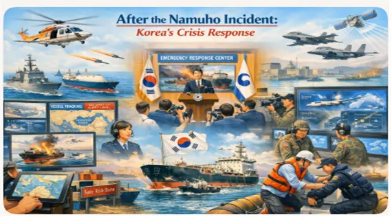 신속하고 종합적인 대응체계의 필요성에 대한 상상도. 김태준 한반도안보문제연구소장 AI 그림