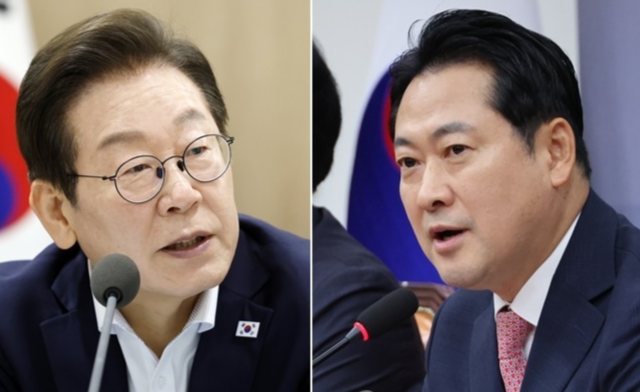 이재명 대통령, 장동혁 국민의힘 당대표. 연합뉴스
