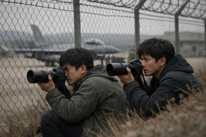 韓 군사시설·전투기 도촬한 중국인들, 결국 감옥행