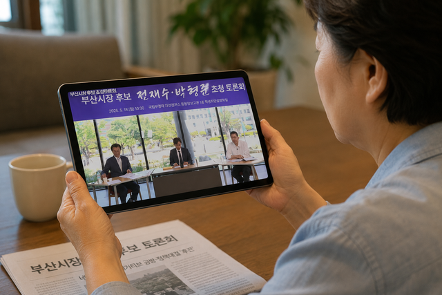 인공지능 편집 이미지. 일부 국제신문 유튜브 캡처.