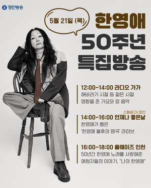 ‘소리의 마녀’ 한영애, ‘6시간 생방송’ 나선다