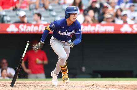 MLB 김혜성, 2차례 출루…송성문은 대수비 출전