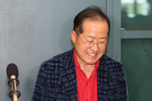 홍준표 “김부겸 선전하지만 대구 결과 예측 어려워”