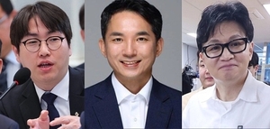 부산 북갑 민심 어디로?…하정우·한동훈 오차내 접전