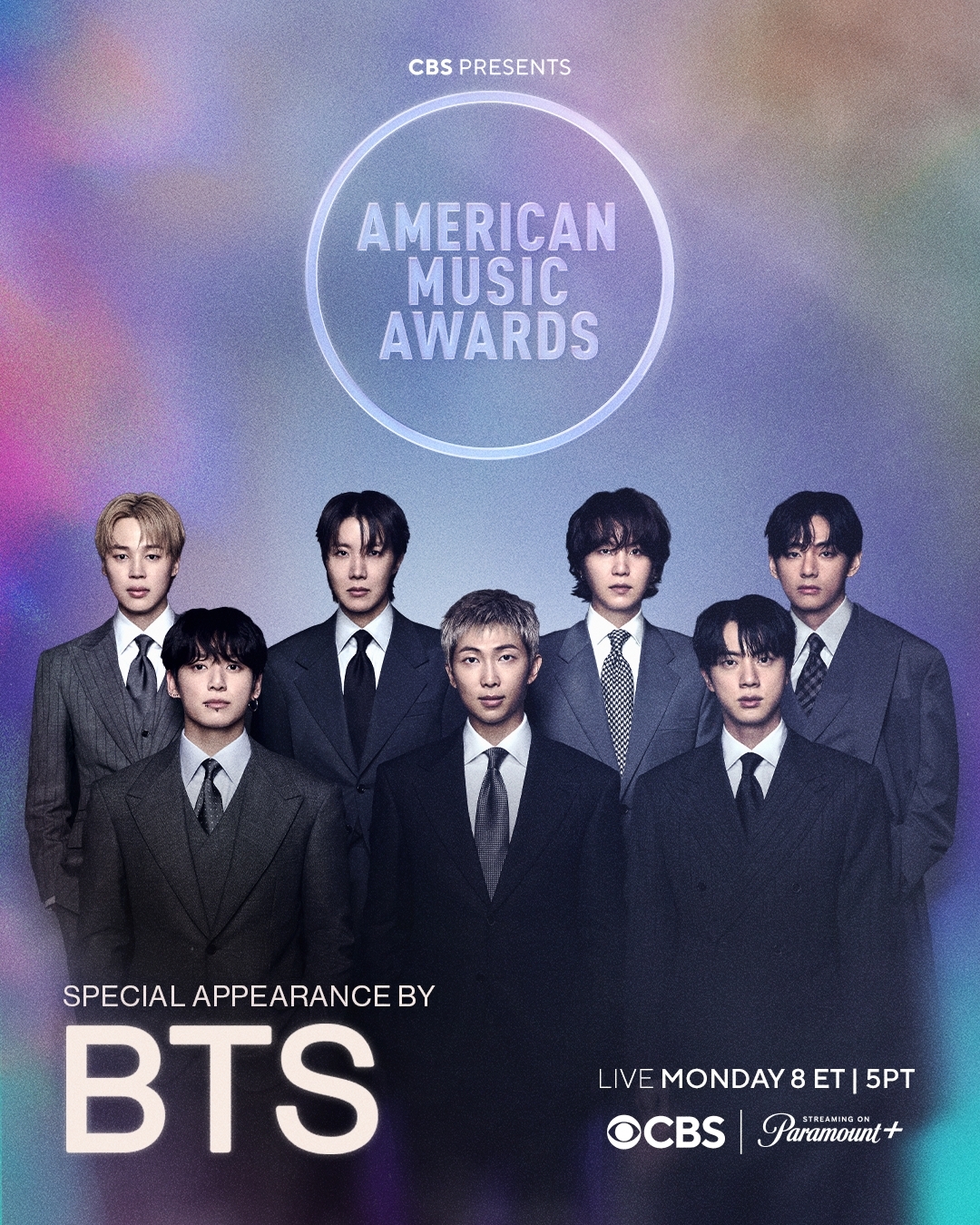 BTS, 5년만에 AMA 재출격… 3개 부문 후보 올라
