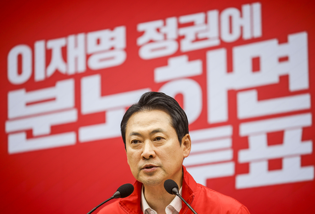 장동혁 국민의힘 상임선거대책위원장. 뉴시스