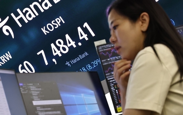 [속보]코스피 8000선 붕괴…시작부터 1조베팅 개미