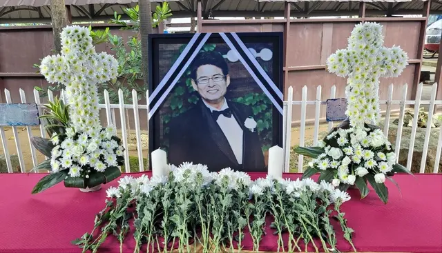 고(故) 지익주씨 7주기 추모식 영정 사진. 유족 제공