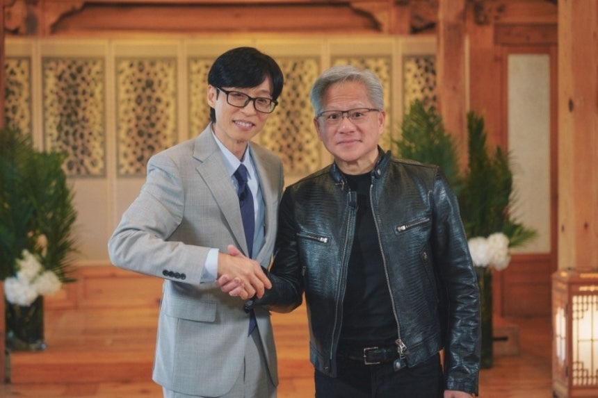 젠슨 황, 유재석 만나 한 말이 화제…“위대해지려면 고생하라”