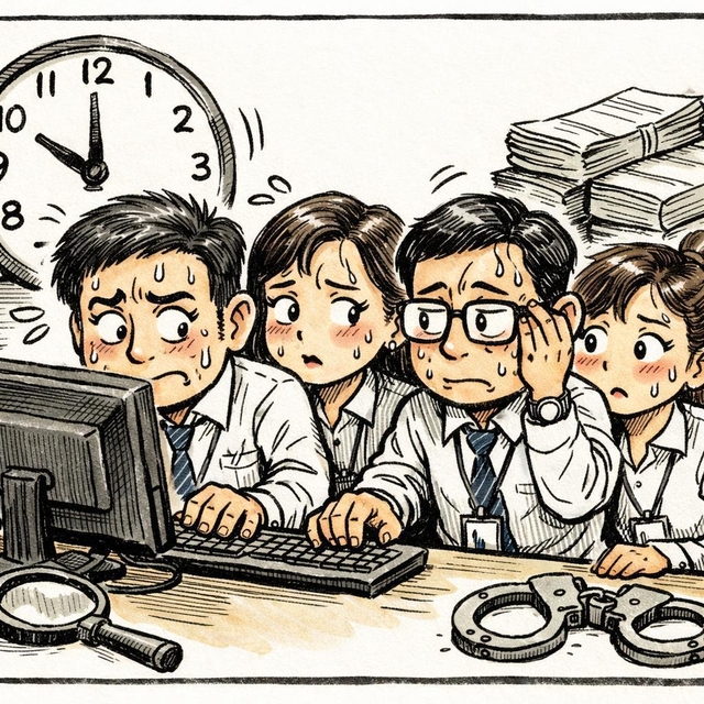 초과근무수당 부정 수령 사건 관련 이미지