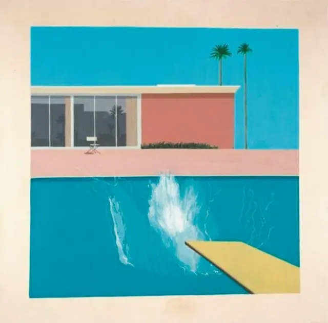 데이비드 호크니의 대표작 ‘더 큰 첨벙’(A Bigger Splash·1967).