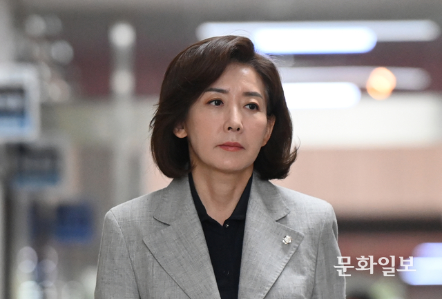 나경원 국민의힘 의원. 박윤슬 기자