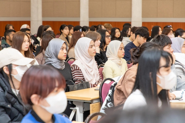 학위 과정 외국인 유학생 오리엔테이션. 한양대 제공