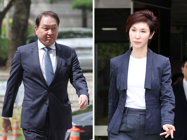 2년만에 얼굴 마주하는 최태원·노소영…재산분할 2차 조정 쟁점은?