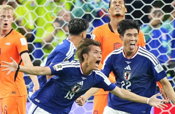 일본, 네덜란드와 2-2 무승부. AP, 뉴시스